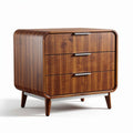 Commode en bois de chêne avec trois tiroirs dimensions 40 x 40 x 70cm