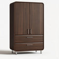 Armoire en bois de chêne clair pour rangement 90 x 45 x 180cm